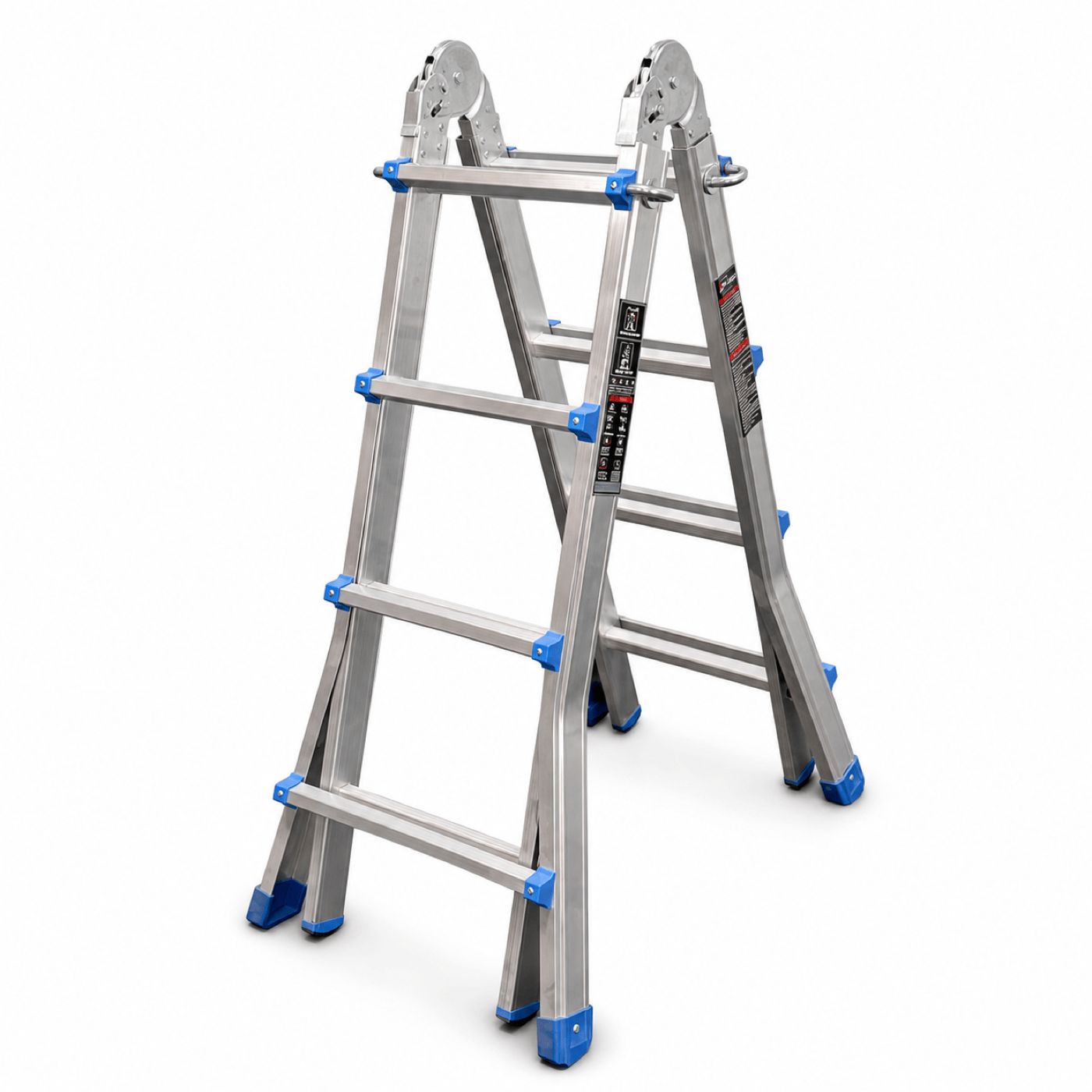 G-LX 4-Step Multipurpose Aluminum Folding Ladder