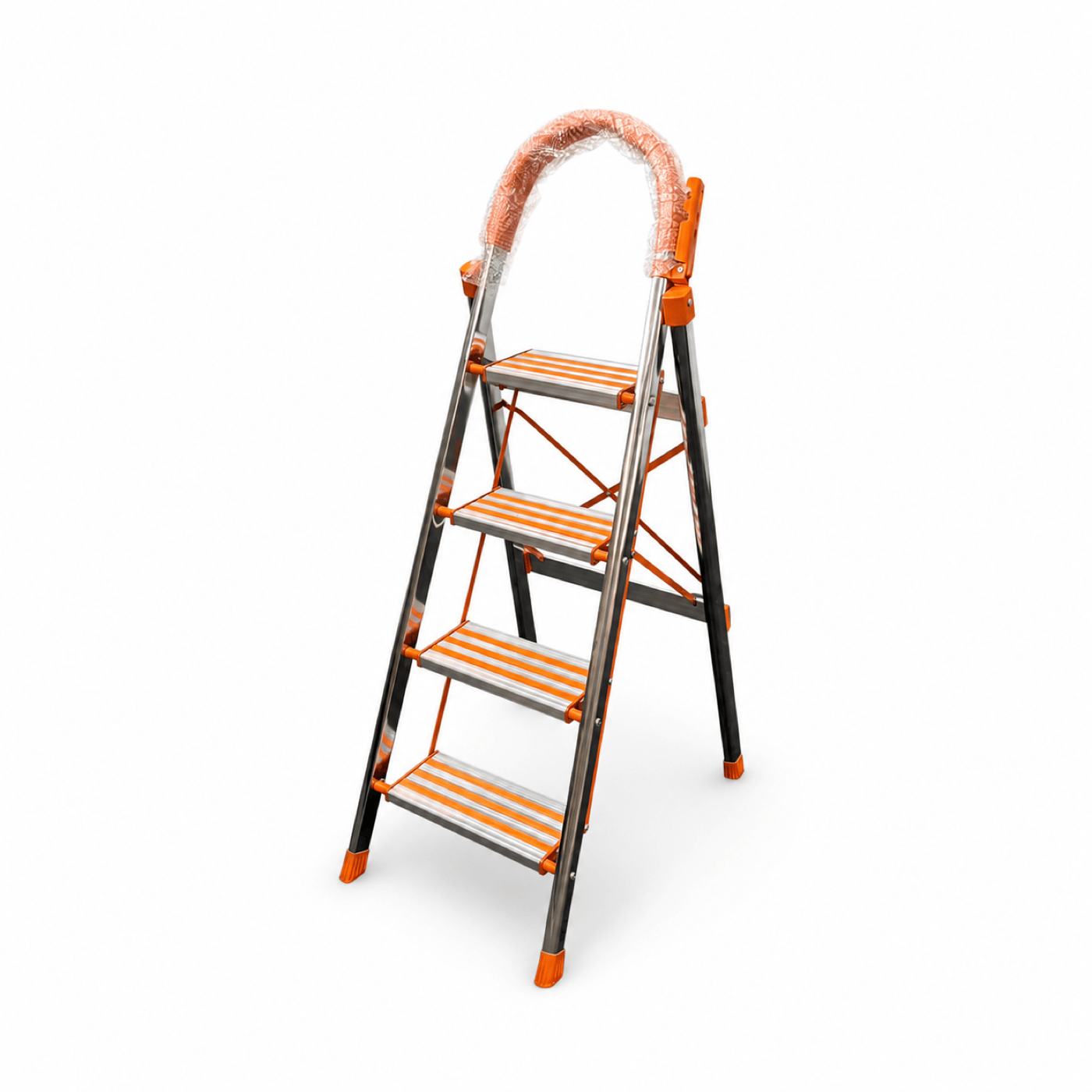 WB135C Folding Step Ladder with Safety Handrail